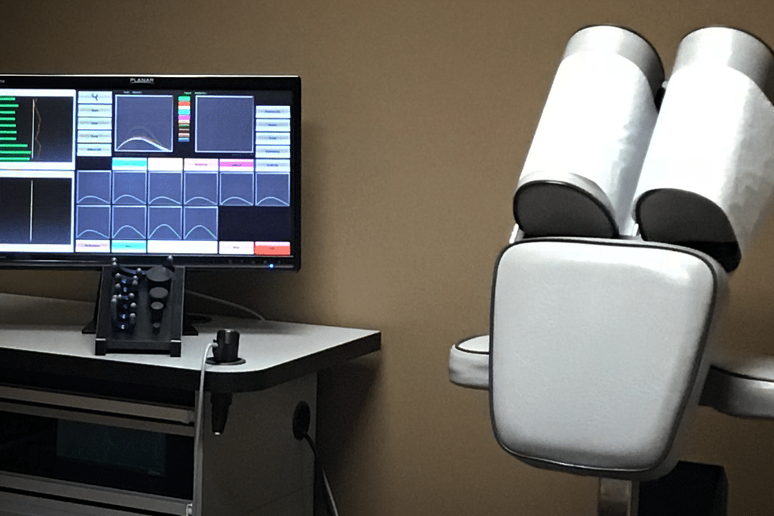 ProAdjuster computerized chiropractic instrument at Grace Medical services page